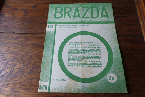 Brázda...časopis agrárního hnutí 12/1937