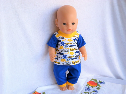 Tepláky a tričko - Baby Born - kluk — foto 1