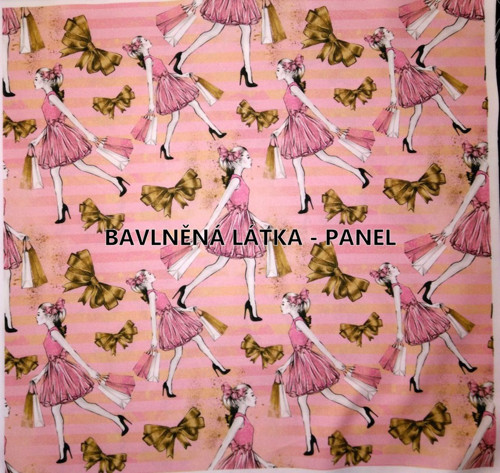 Bavlněná látka - panel 35 x 35 cm — foto 1