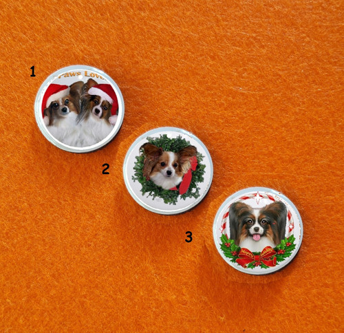 Papillon Vánoční Magnet Na Lednici