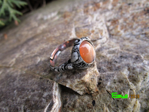 Prsten ,, Yucatán " s mexickým opálem — foto 1