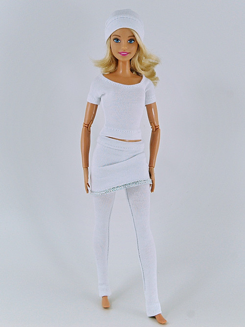 Barbie - Bílý komplet — foto 1