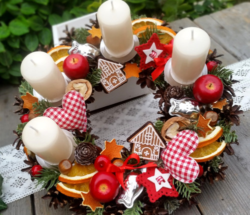 Adventní věnec "Vůně pomerančů" — foto 1
