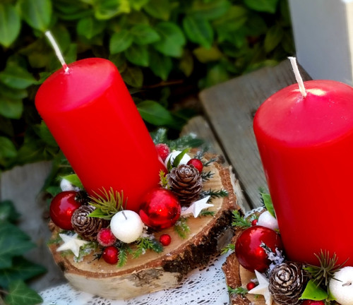 Vánoční svícny — foto 1