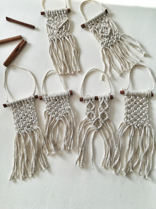 Macrame (nejen) vánoční dekorace — foto 1