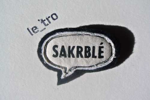 Brož SAKRBLÉ — foto 1