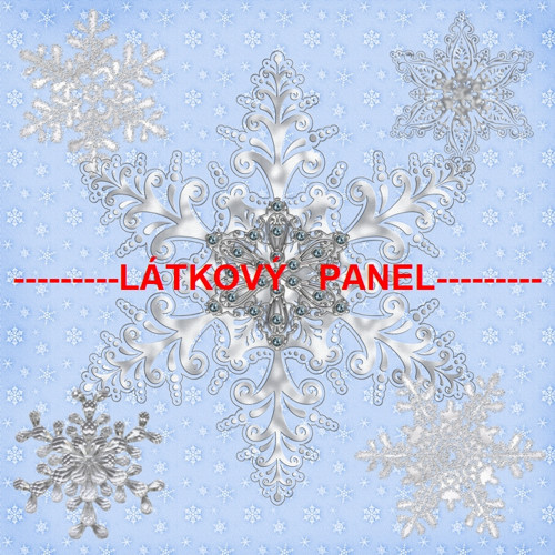 Bavlněný panel 15 X 15 cm