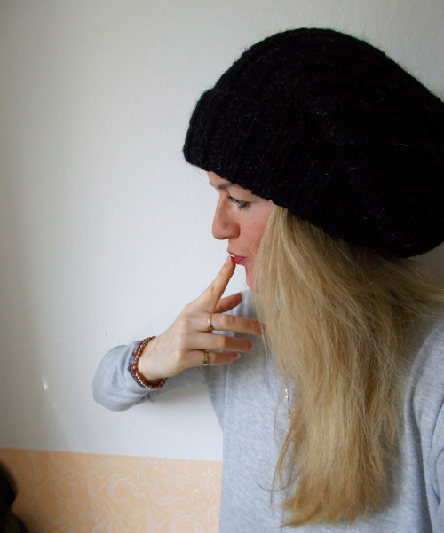 Chunky čepice pletená ... SKLADEM — foto 1