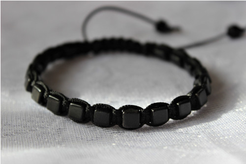 Pánský náramek macramé. — foto 1