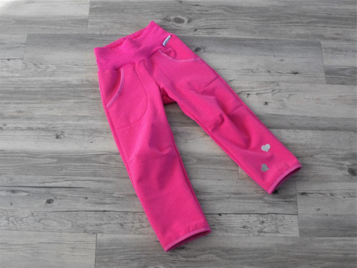 Softshellové kalhoty - Srdíčkové - — foto 1