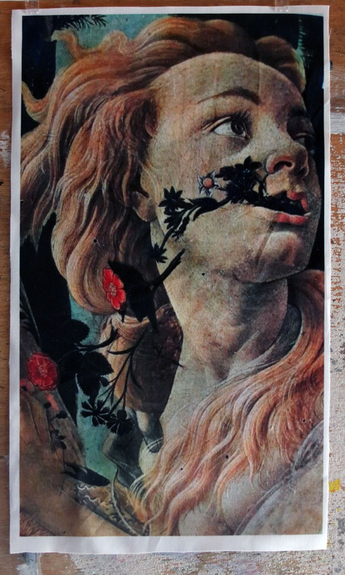 Látkový panel Primavera 2 39,5 cm x 23 cm