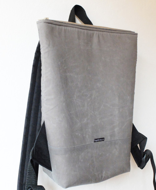 Batoh VEGE 06 - šedý - OILSKIN — foto 1