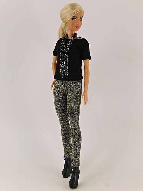 Barbie - Kalhoty zlaté — foto 1