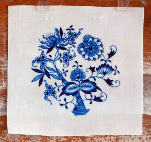 Látkový panel Cibulák 1 8 cm x 8 cm — foto 1