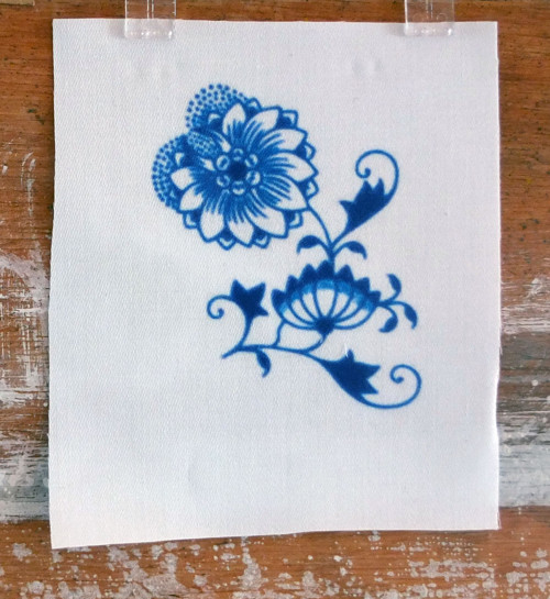 Látkový panel Cibulák 3 6,5 cm x 5 cm — foto 1