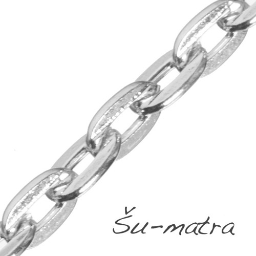 Řetízek stříbrný, 3,5x5,5 mm