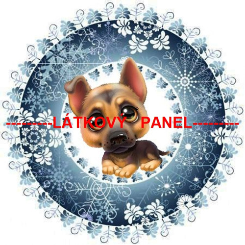Bavlněný panel 10 X 10 cm