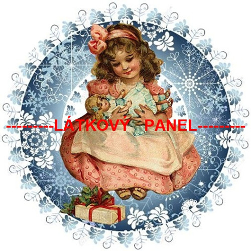 Bavlněný panel 10 X 10 cm