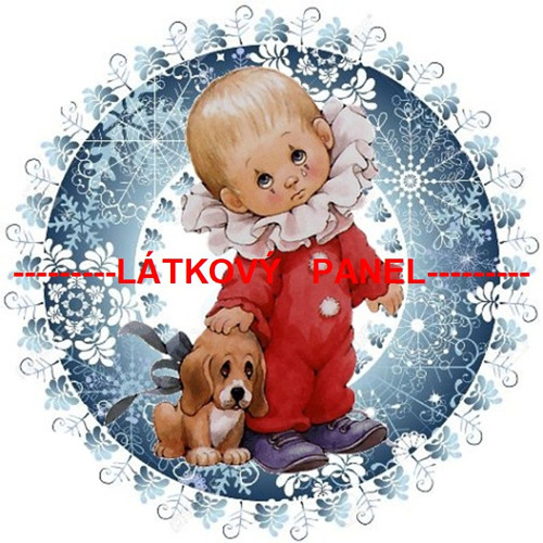 Bavlněný panel 10 X 10 cm