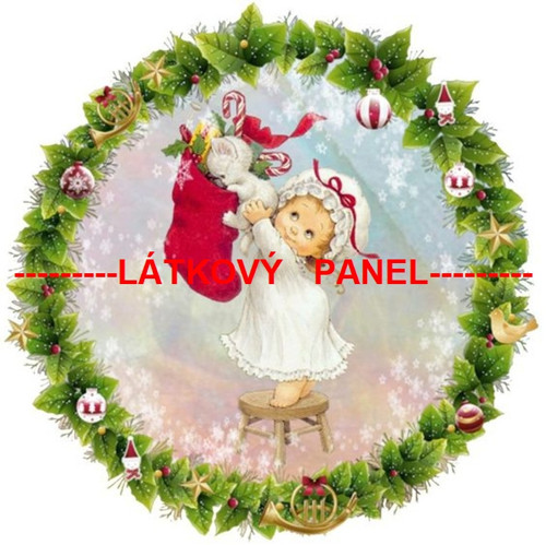 Bavlněný panel 10 X 10 cm