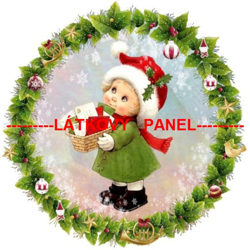 Bavlněný panel 10 X 10 cm