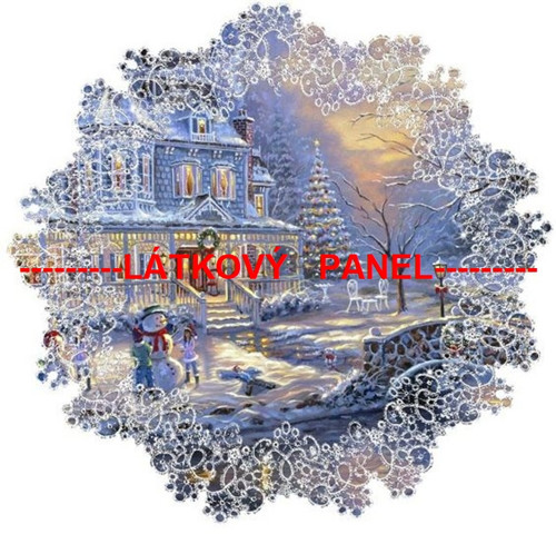 Bavlněný panel 10 X 10 cm