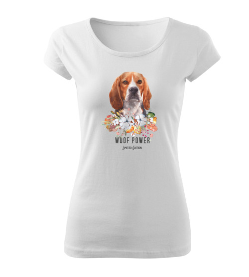 Tričko Woof Power Beagle — foto 1