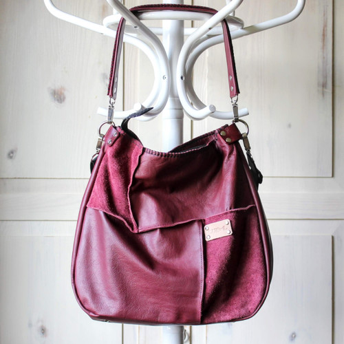 Casual leather *hobo*bag No.6 — foto 1