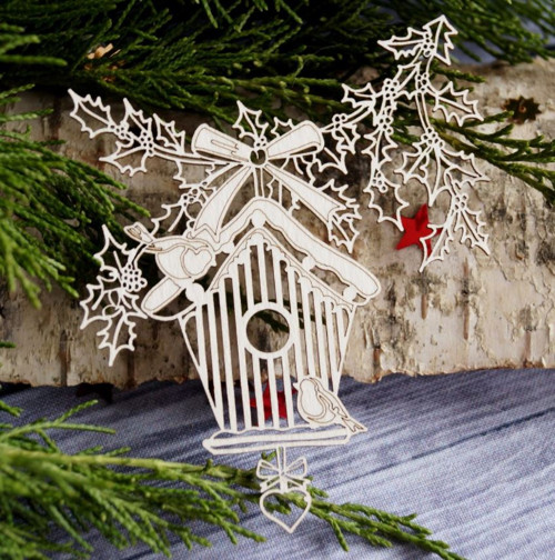 Vanoční dekorace, chipboard (CHZ 50) — foto 1