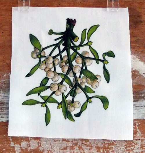 Látkový panel Vánoční 7 10,5 cm x 9,5 cm — foto 1