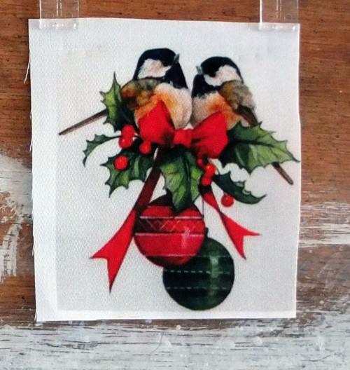 Látkový panel Vánoční 13 7,5 cm x 6,5 cm — foto 1