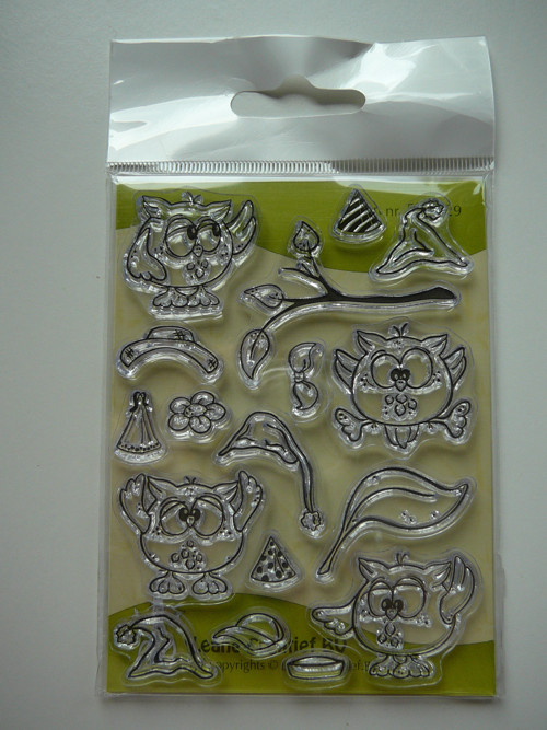 Silikonová transp. razítka - 8,5 x 11,5 cm