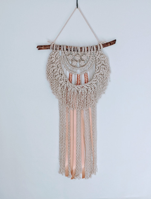 Macramé BOHO dekorácia