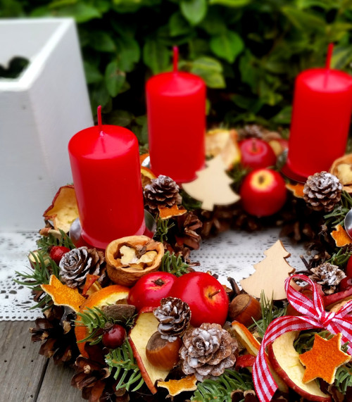 Adventní věneček "Kouzlo tradice" — foto 1