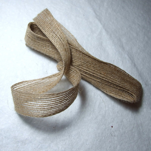 Jutová stuha přírodní - 2 m