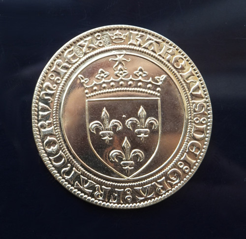Ecu d'or au soleil – zlato 14 kar