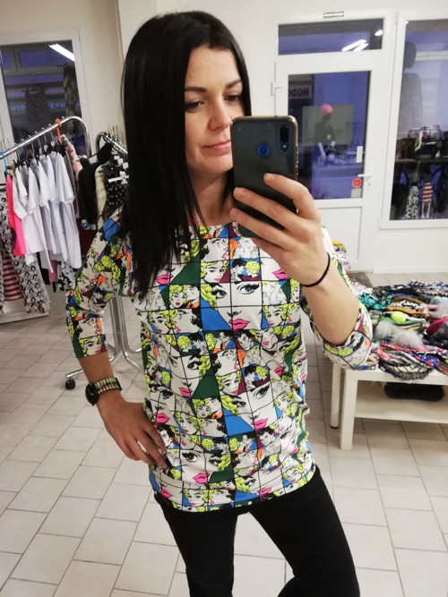 Dámské triko comics — foto 1