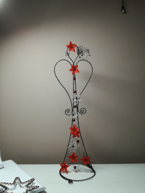 Anděl drátovaný 34cm — foto 1