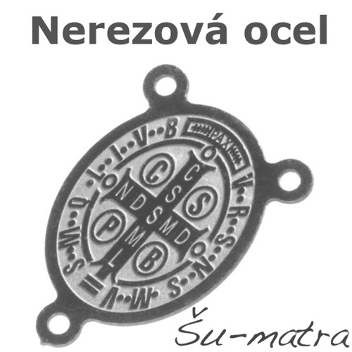 Konektor z nerez oceli, 21x15 mm (2 ks)