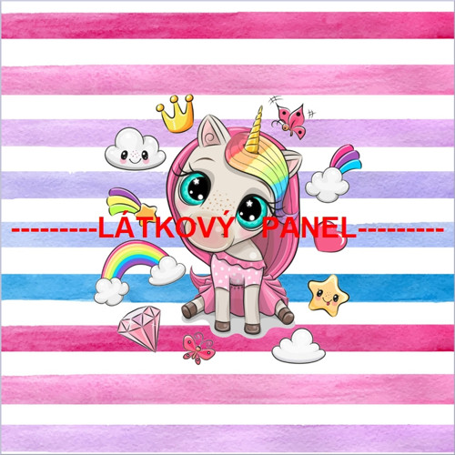 Bavlněný panel 25 x 25cm