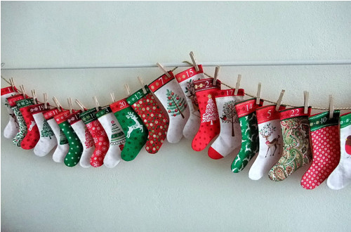Adventní punčoškový kalendář — foto 1