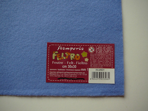 Filc 1 mm, 30x30 cm — foto 1
