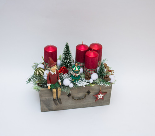 Adventní svícen — foto 1