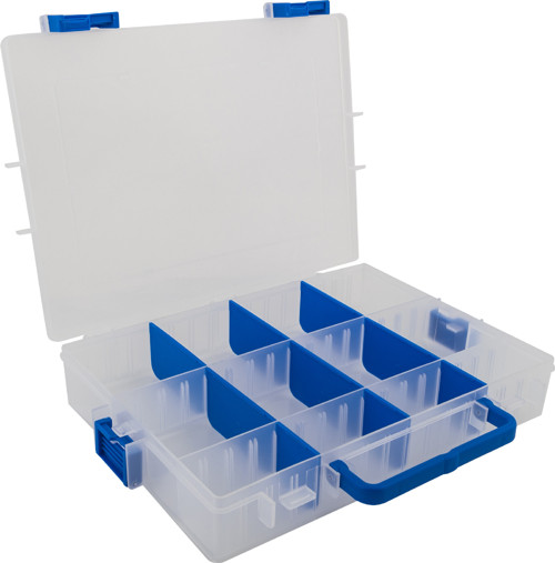 IDEAL BOX XL - transparentní/sv. modrá — foto 1