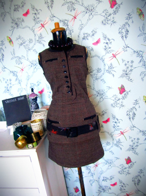 Šatovka dandy ala tweed — foto 1
