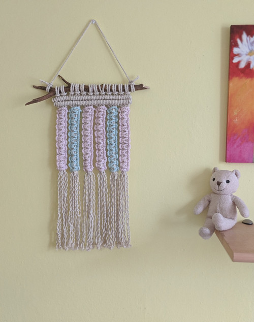 Macramé BOHO dekorácia