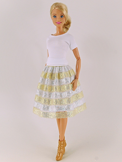 Barbie - Bílé tričko — foto 1