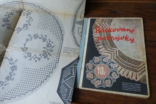 Háčkované pokrývky, Příručka Evy, 1940