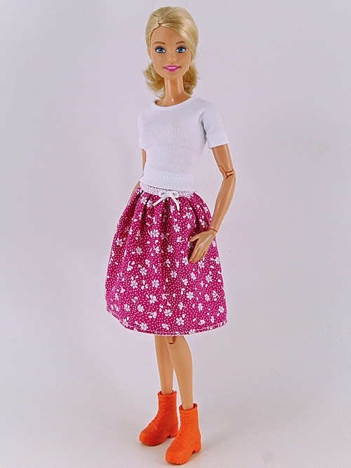Barbie - Sukně růžová — foto 1