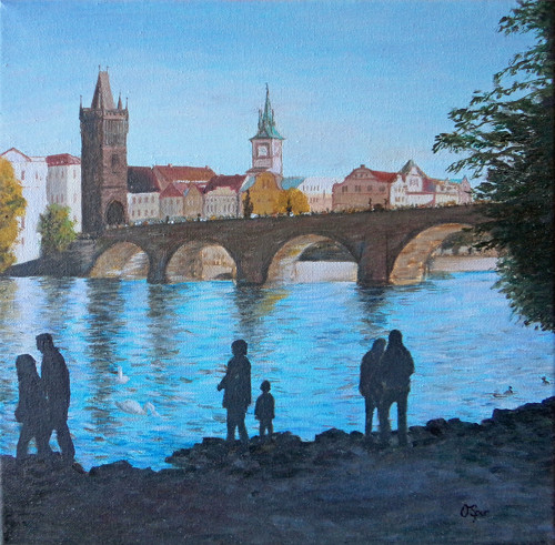 Říjnové odpoledne u Vltavy